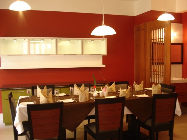 Restaurant dining room